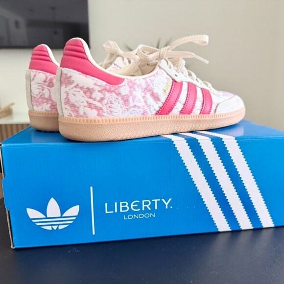 Adidas Samba OG X Liberty London Shoes - Picture 7 of 11